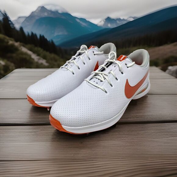 Nike Air Zoom Victory Tour 3 Golf Shoes White Orange Men\'s Size 6 FQ3273-102 main image 6